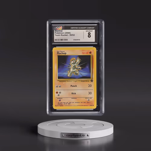 1999 Team Rocket #59/82 Machop (CGC 8 NM-MT)