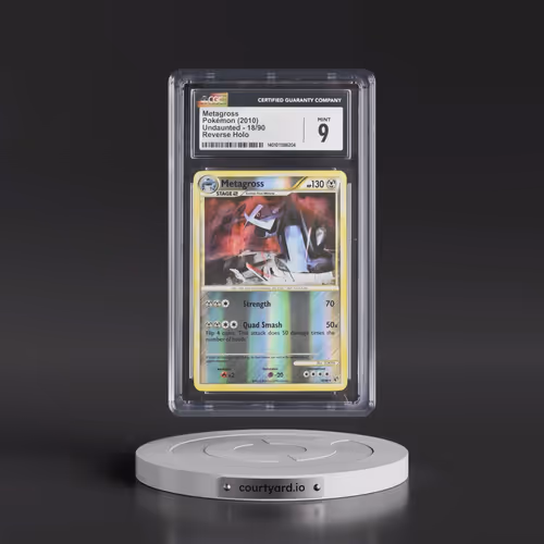 2010 Undaunted #18/90 Metagross - Reverse Holo (CGC 9 MINT)