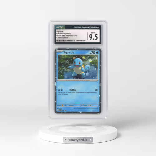 2023 Black Star Promos - Scarlet & Violet SVP EN #048 Squirtle - Cosmos Holo (CGC 9.5 MINT+)