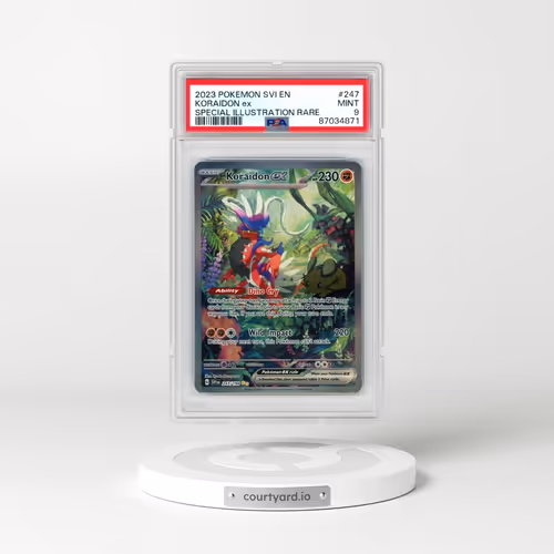 2023 Pokémon Svi EN-Scarlet & Violet #247 Koraidon EX - Holo Special Illustration Rare (PSA 9 MINT)