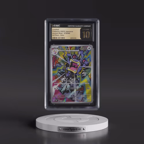 2023 Pokémon Sv4k-Ancient Roar #078 Loudred - Art Rare (CGC 10 PRISTINE)