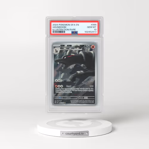2024 Pokémon Sfa EN-Shrouded Fable #066 Houndoom - Illustration Rare (PSA 10 GEM MINT)