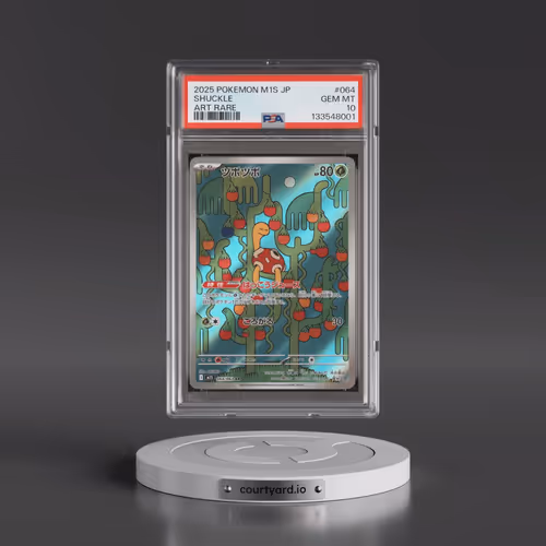2025 Pokémon M1s-Mega Symphonia #064 Shuckle - Art Rare (PSA 10 GEM MINT)