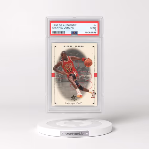 1998 SP Authentic #4 Michael Jordan (PSA 9 MINT)