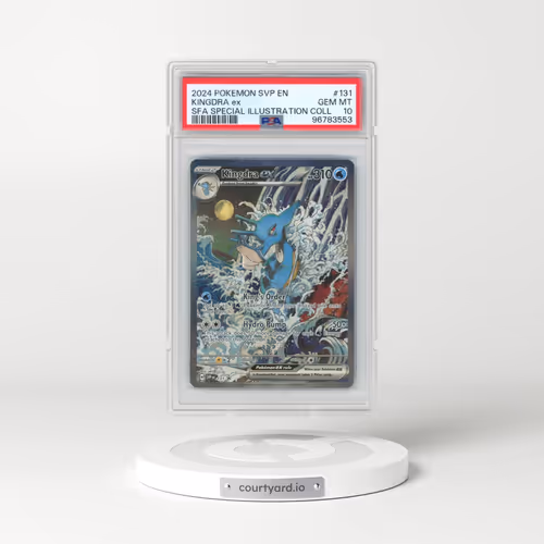 2024 Pokémon Svp EN-SV Black Star Promo #131 Kingdra EX - Holo Shrouded Fable Special Illustration C