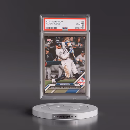 2024 Topps Now #555 Aaron Judge (PSA 10 GEM MINT)