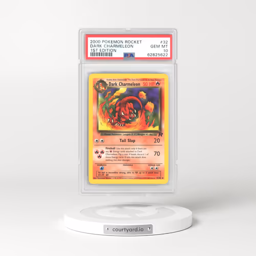 2000 Pokémon Rocket #32 Dark Charmeleon - 1st Edition (PSA 10 GEM MINT)