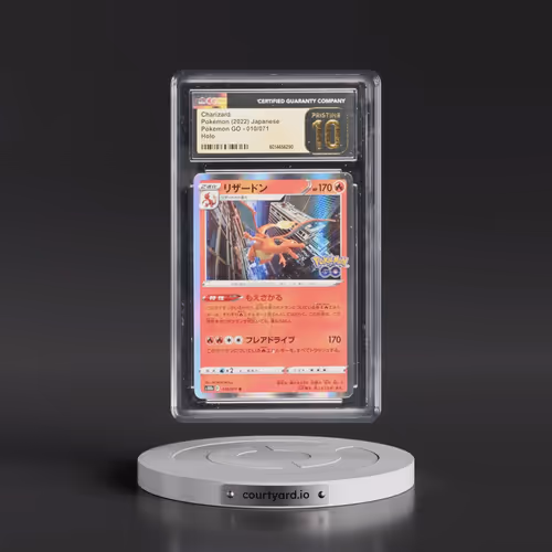 2022 Pokémon GO #010/071 Charizard - Holo (CGC 10 PRISTINE)
