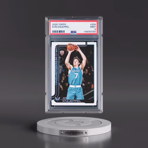 2025 Topps #204 Kon Knueppel (PSA 9 MINT)