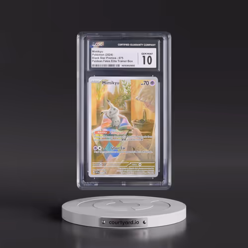 2023 Black Star Promos - Scarlet & Violet SVP EN #075 Mimikyu - Paldean Fates Elite Trainer Box (Hol