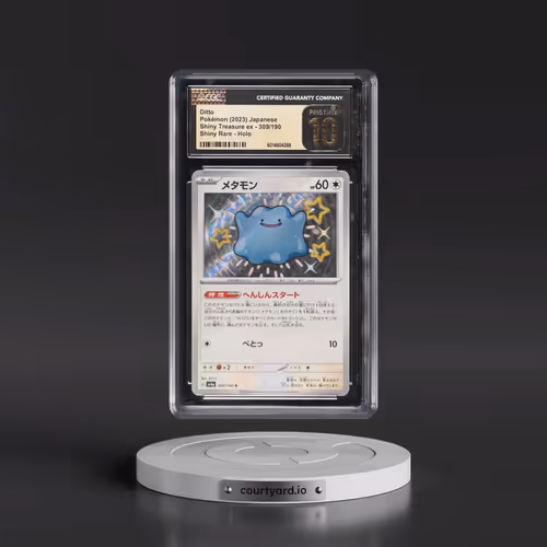 2023 Shiny Treasure ex #309/190 Ditto - Shiny Rare Holo (CGC 10 PRISTINE)