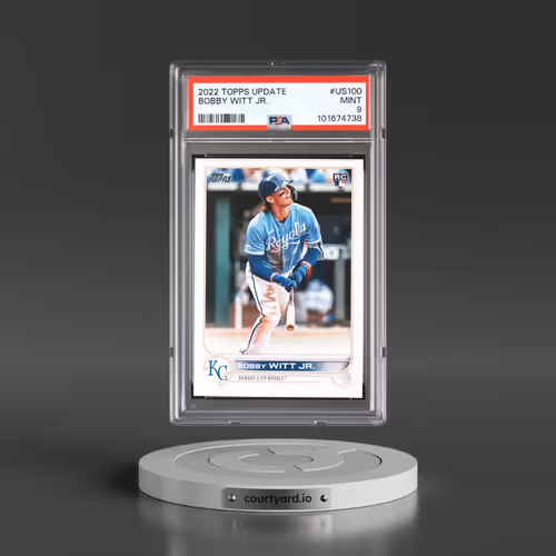 2022 Topps Update #US100 Bobby Witt Jr. (PSA 9 MINT)