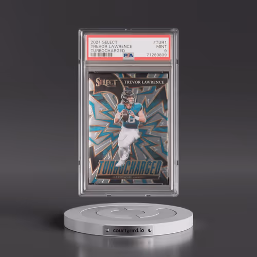 2021 Panini Select Turbocharged #TUR1 Trevor Lawrence (PSA 9 MINT)