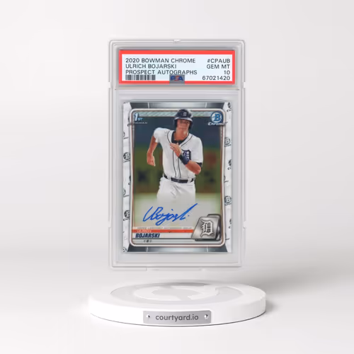 2020 Bowman Chrome Prospect Autographs #CPAUB Ulrich Bojarski (PSA 10 GEM MINT)