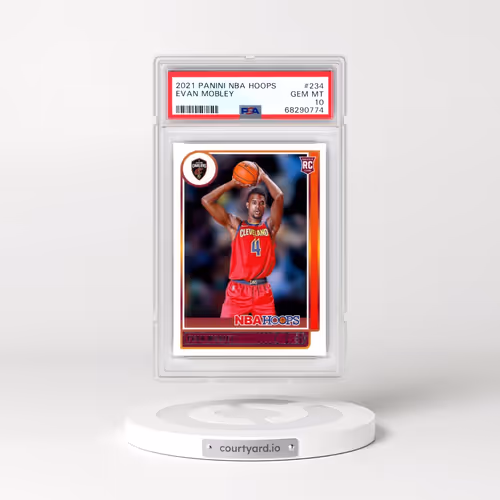 2021 Panini NBA Hoops #234 Evan Mobley (PSA 10 GEM MINT)