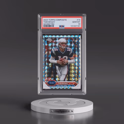 2023 Topps Composite #14 Tom Brady - Geometric (PSA 10 GEM MINT)