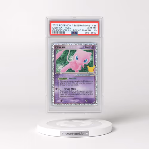 2021 Pokémon Celebrations Classic Collection #88 Mew EX - Holo Holo (PSA 10 GEM MINT)