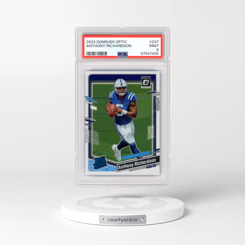 2023 Panini Donruss Optic #247 Anthony Richardson (PSA 9 MINT)