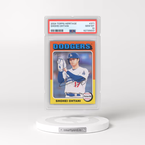 2024 Topps Heritage #371 Shohei Ohtani (PSA 10 GEM MINT)