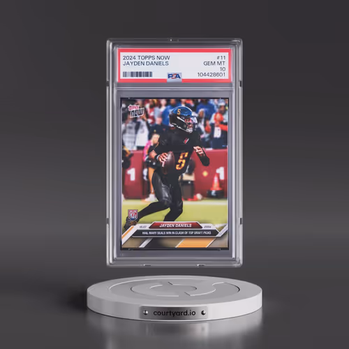 2024 Topps Now #11 Jayden Daniels (PSA 10 GEM MINT)