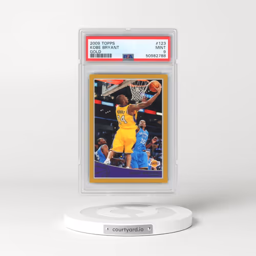 2009 Topps #123 Kobe Bryant - Gold (PSA 9 MINT)