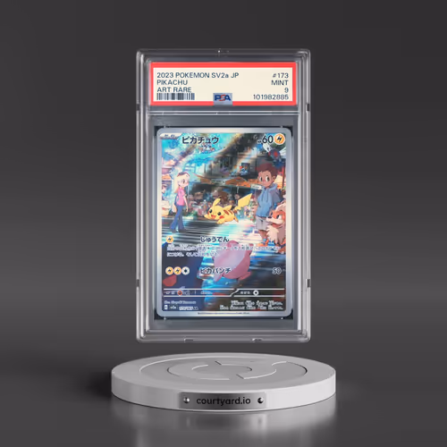 2023 Pokémon Sv2a-Pokemon 151 #173 Pikachu - Art Rare (PSA 9 MINT)