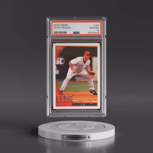 2010 Topps #481 Scott Rolen (PSA 10 GEM MINT)