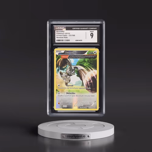 2015 Primal Clash #121/160 Bunnelby - Reverse Holo (CGC 9 MINT)
