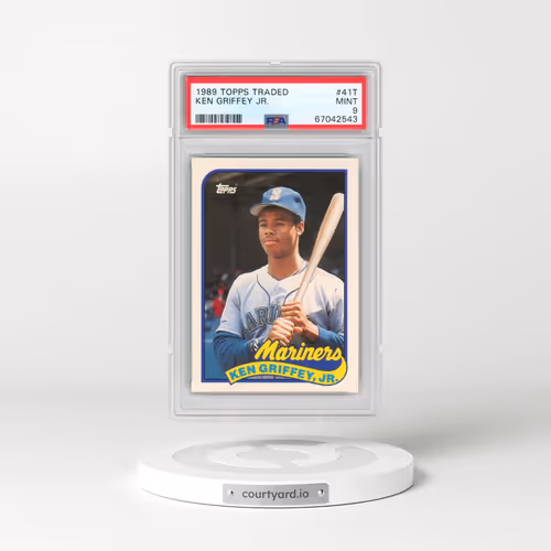 1989 Topps Traded #41T Ken Griffey Jr (PSA 9 MINT)