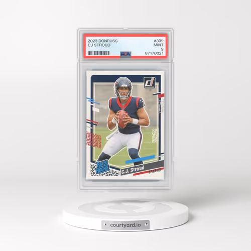2023 Panini Donruss #339 CJ Stroud (PSA 9 MINT)