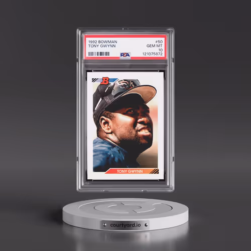 1992 Bowman #50 Tony Gwynn (PSA 10 GEM MINT)
