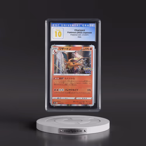 2022 Pokémon GO #010/071 Charizard - Holo (CGC 10 PRISTINE)