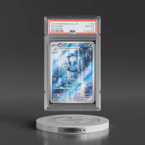 2023 Pokémon Sv2a-Pokemon 151 #176 Poliwhirl - Art Rare (PSA 10 GEM MINT)