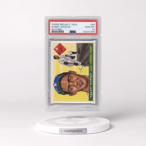2020 Topps Project 2020 #89 Naturel/Sandy Koufax (PSA 10 GEM MINT)