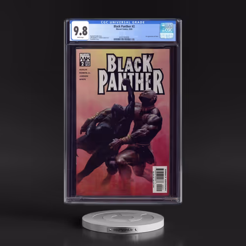 Black Panther #2 CGC 9.8 White Pages (Marvel Comics, 5/05)