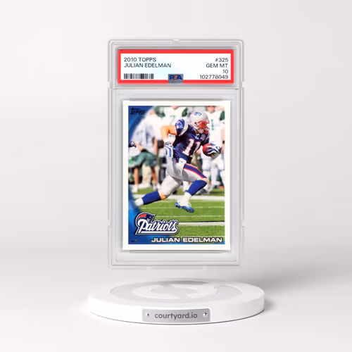 2010 Topps #325 Julian Edelman (PSA 10 GEM MINT)