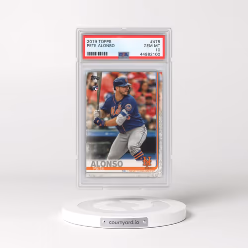 2019 Topps #475 Pete Alonso (PSA 10 GEM MINT)