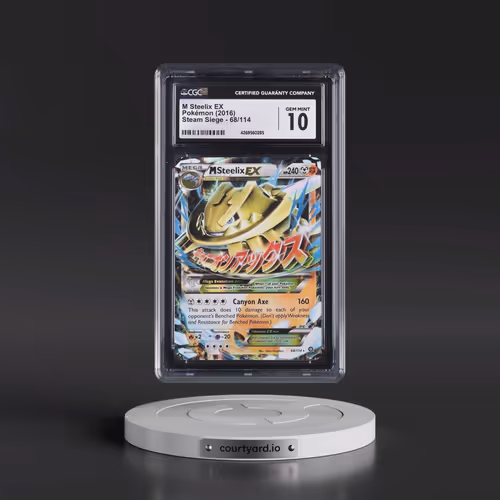 2016 Steam Siege #68/114 M Steelix EX - Holo (CGC 10 GEM MINT)