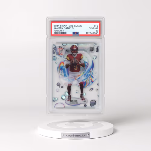 2024 Topps Signature Class Fluidity #F2 Jayden Daniels (PSA 10 GEM MINT)
