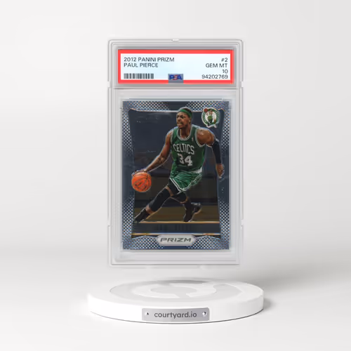 2012 Panini Prizm #2 Paul Pierce (PSA 10 GEM MINT)