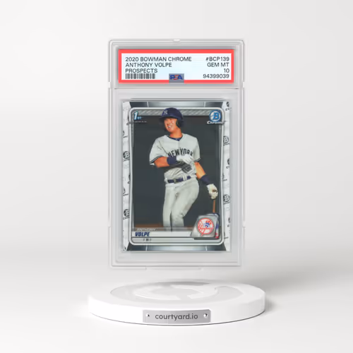 2020 Bowman Chrome Prospects #BCP139 Anthony Volpe (PSA 10 GEM MINT)