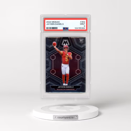 2024 Panini Mosaic #302 Jayden Daniels (PSA 9 MINT)