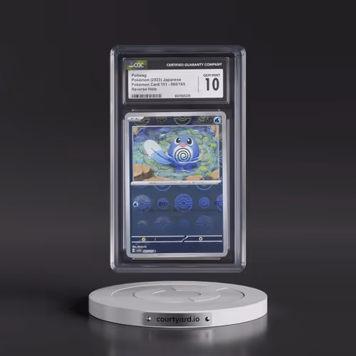 2023 Pokémon Card 151 #060/165 Poliwag - Reverse Holo Poké Ball (CGC 10 GEM MINT)