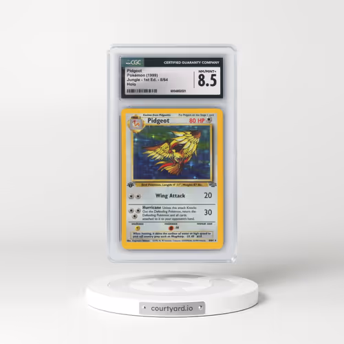1999 Jungle #8/64 Pidgeot - 1st Edition Holo (CGC 8.5 NM-MT+)