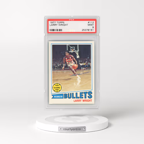 1977 Topps #112 Larry Wright (PSA 9 MINT)