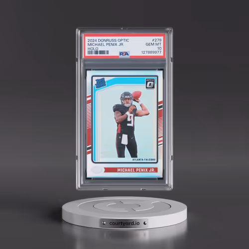 2024 Panini Donruss Optic #279 Michael Penix Jr. - Holo (PSA 10 GEM MINT)