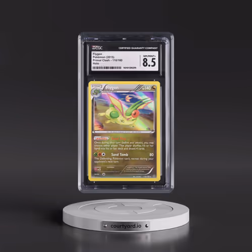 2015 Primal Clash #110/160 Flygon - Holo (CGC 8.5 NM-MT+)