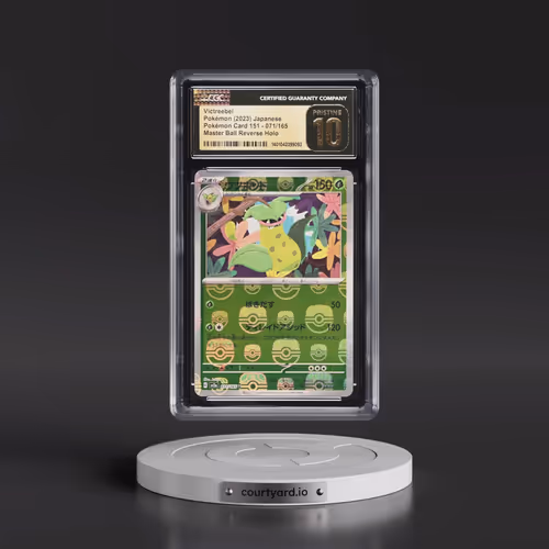 2023 Pokémon Card 151 #071/165 Victreebel - Master Ball Holo (CGC 10 PRISTINE)