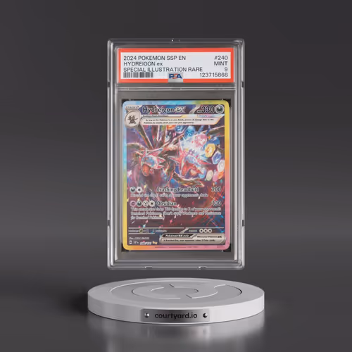 2024 Pokémon Ssp EN-Surging Sparks #240 Hydreigon EX - Holo Special Illustration Rare (PSA 9 MINT)
