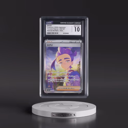 2024 Pokémon Sv8a-Terastal Fest EX #230 Kieran - Special Art Rare (CGC 10 GEM MINT)